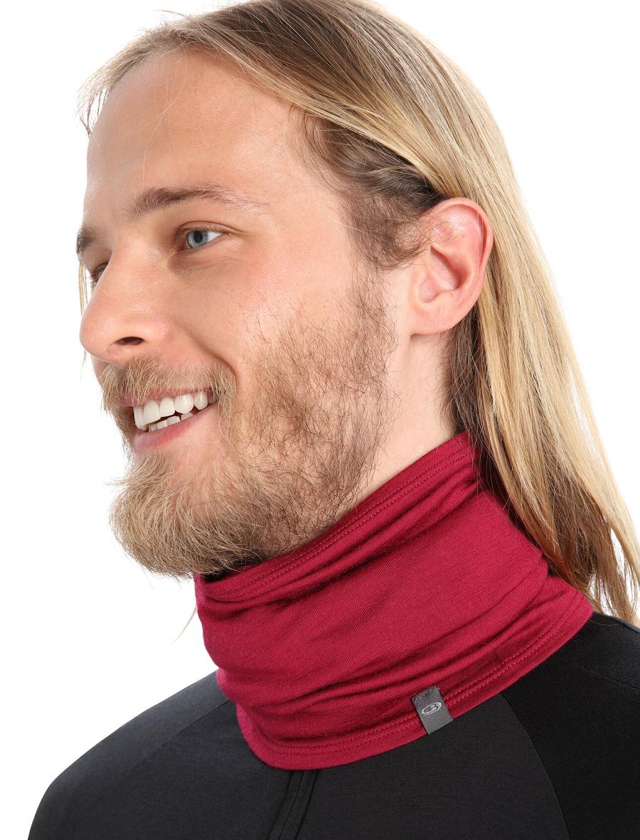 Echarpes Icebreaker Unisex Merino Flexi Chute Homme Rose | FR 1070SGLO